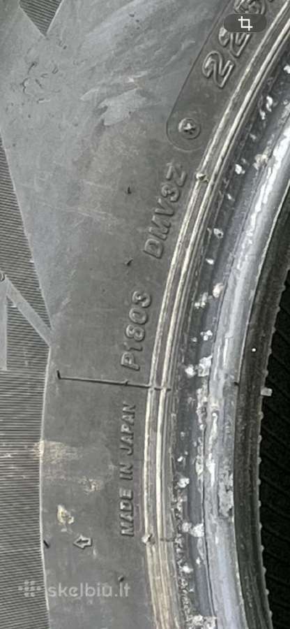 Bridgestone Blizzak Dm-v3 225/60 R18 – 4 vnt. - nuotraukos Nr. 3
