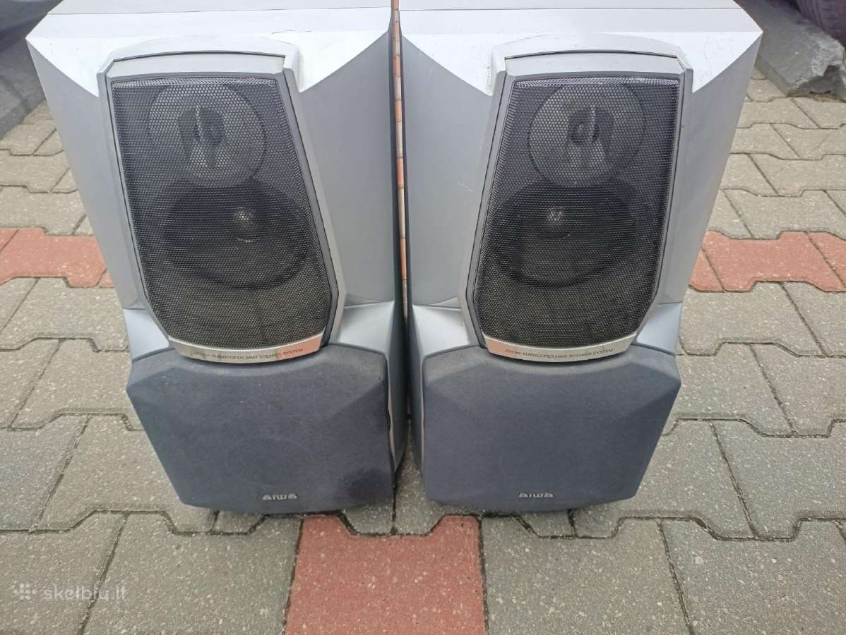 Gan galingos Aiwa kolonėlės su subu - nuotraukos Nr. 4