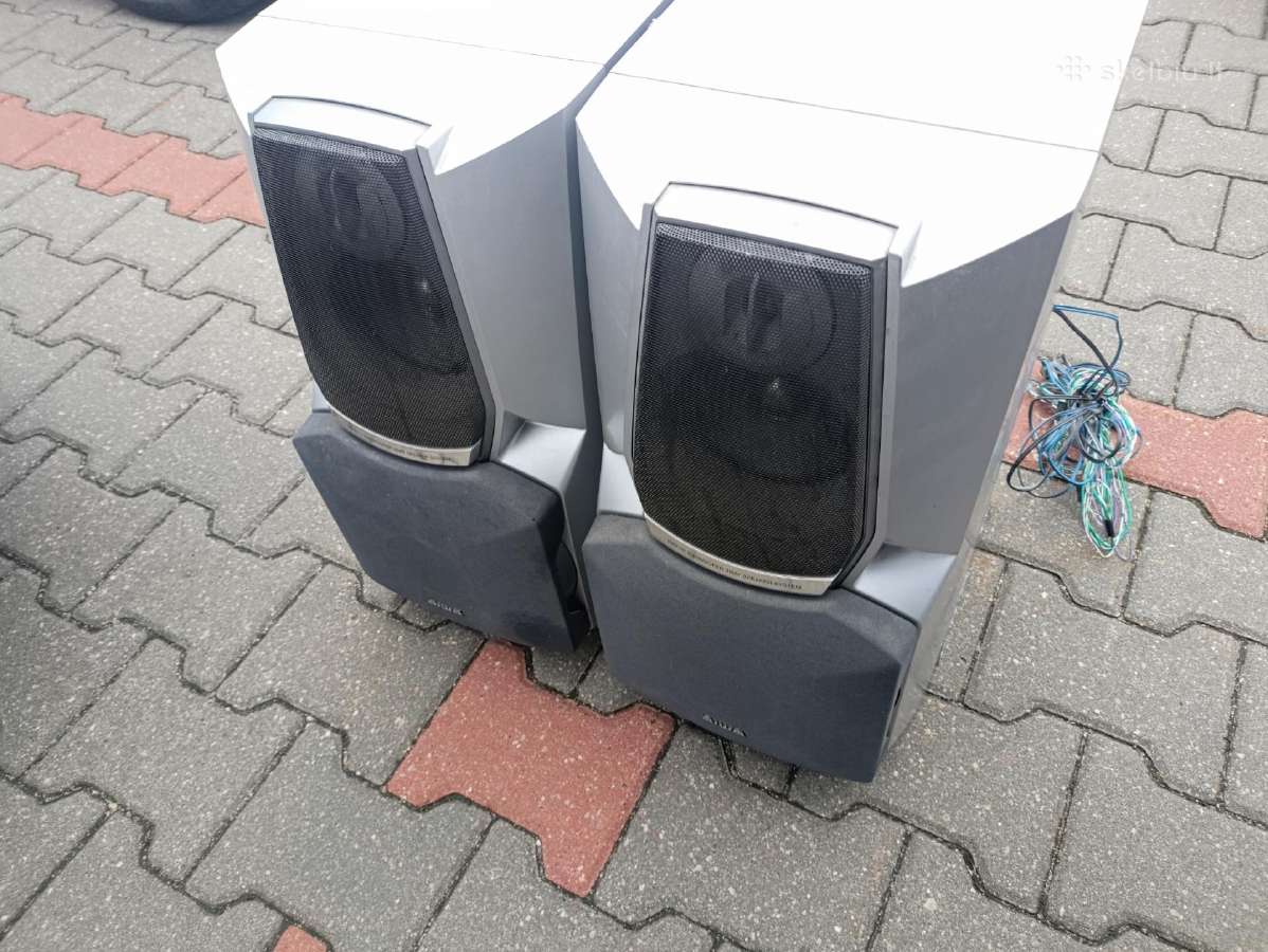 Gan galingos Aiwa kolonėlės su subu - nuotraukos Nr. 7