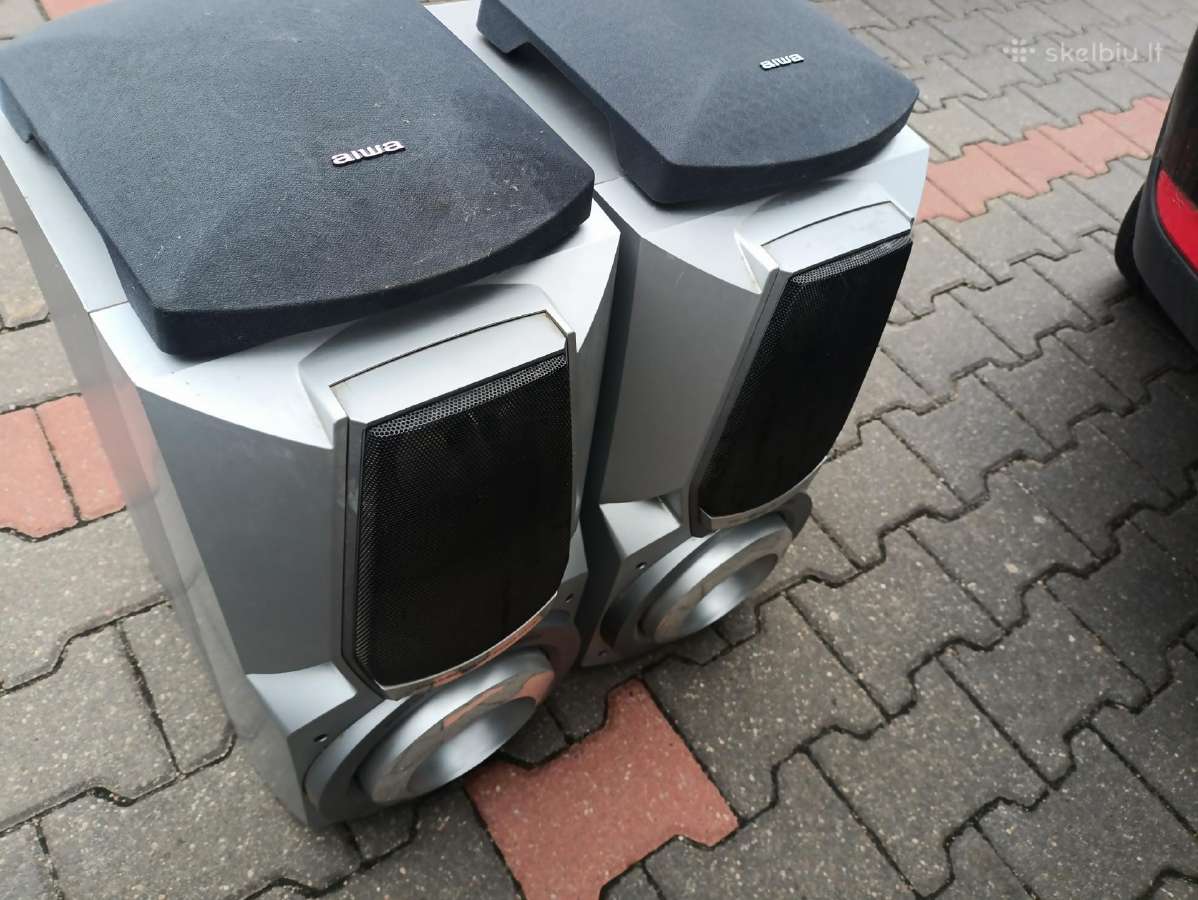 Gan galingos Aiwa kolonėlės su subu - nuotraukos Nr. 9