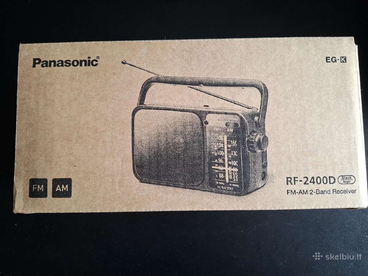 Radijo imtuvas Panasonic Rf 2400d - nuotraukos Nr. 4