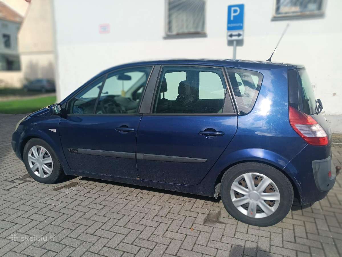 Renault Scenic dujos/benzinas, automatinė pav. - nuotraukos Nr. 3