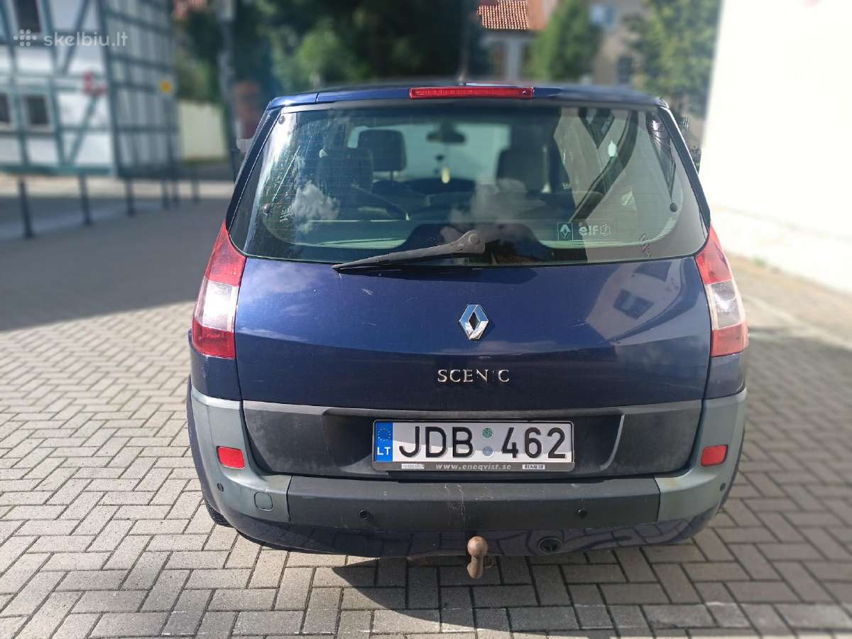 Renault Scenic dujos/benzinas, automatinė pav. - nuotraukos Nr. 4