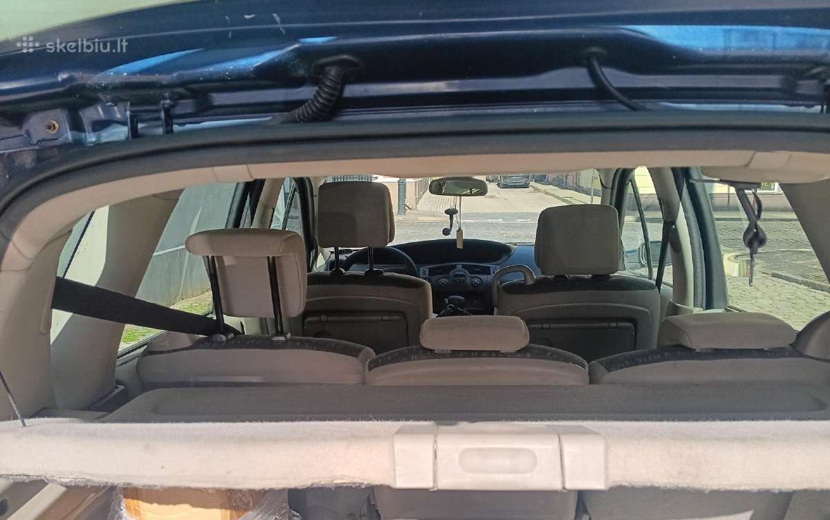 Renault Scenic dujos/benzinas, automatinė pav. - nuotraukos Nr. 9