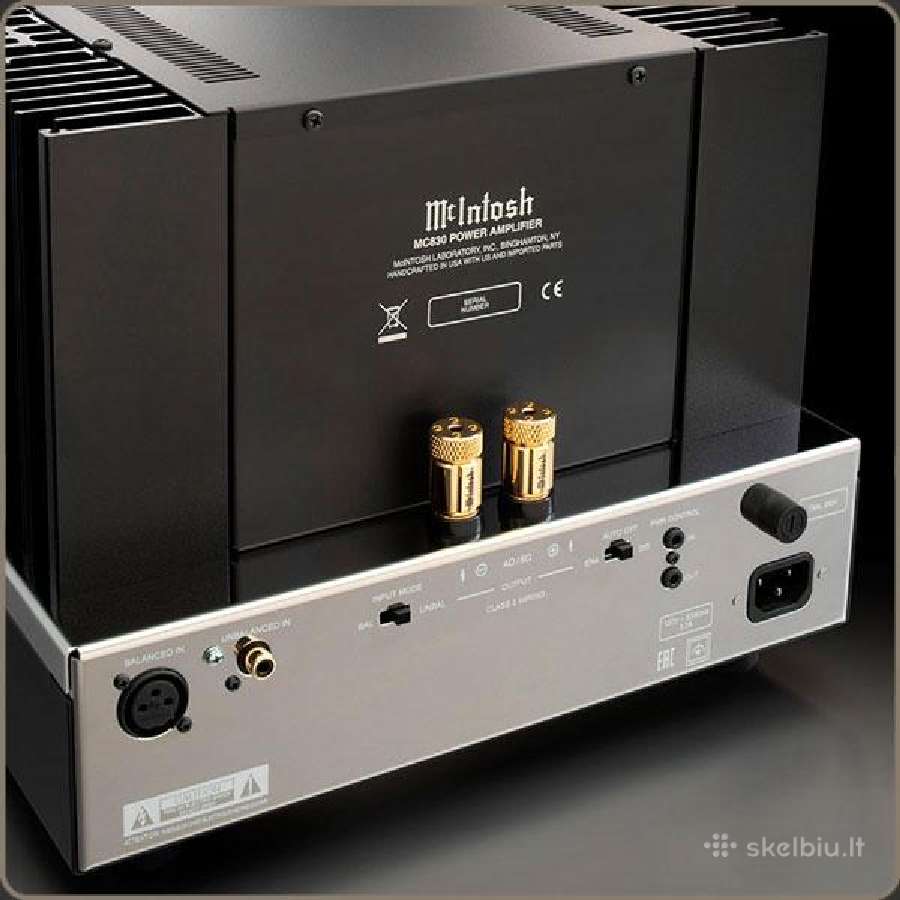 Mcintosh Mc830 mono 300w galios stiprintuvas - nuotraukos Nr. 2