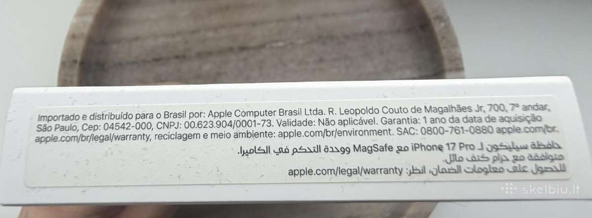 Apple iPhone 17pro originalus naujas dėkliukas - nuotraukos Nr. 9