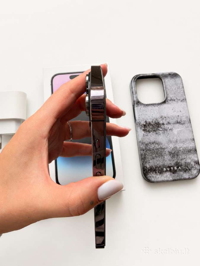 iPhone 14 Pro 128 GB Deep Purple su priedais - nuotraukos Nr. 6