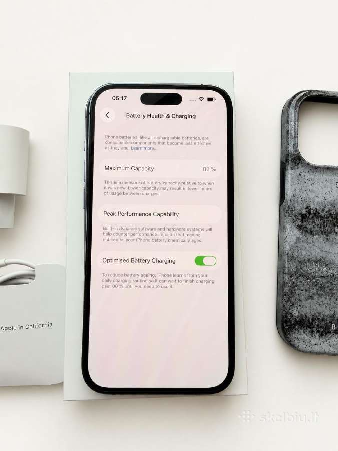 iPhone 14 Pro 128 GB Deep Purple su priedais - nuotraukos Nr. 11
