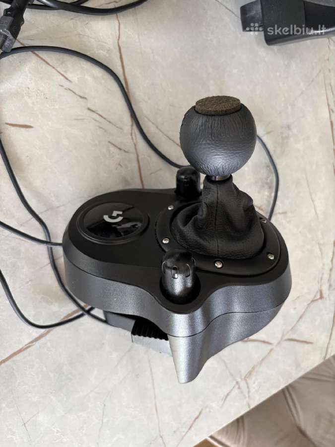 Logitech G923 + pedalai + Driving Force Shifter - nuotraukos Nr. 4