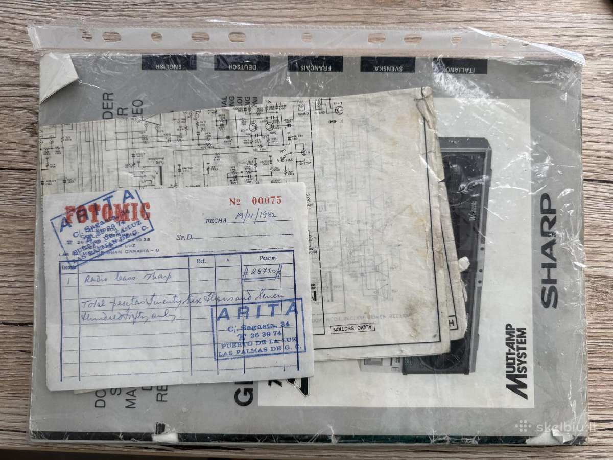 Sharp Gf-777h - nuotraukos Nr. 6