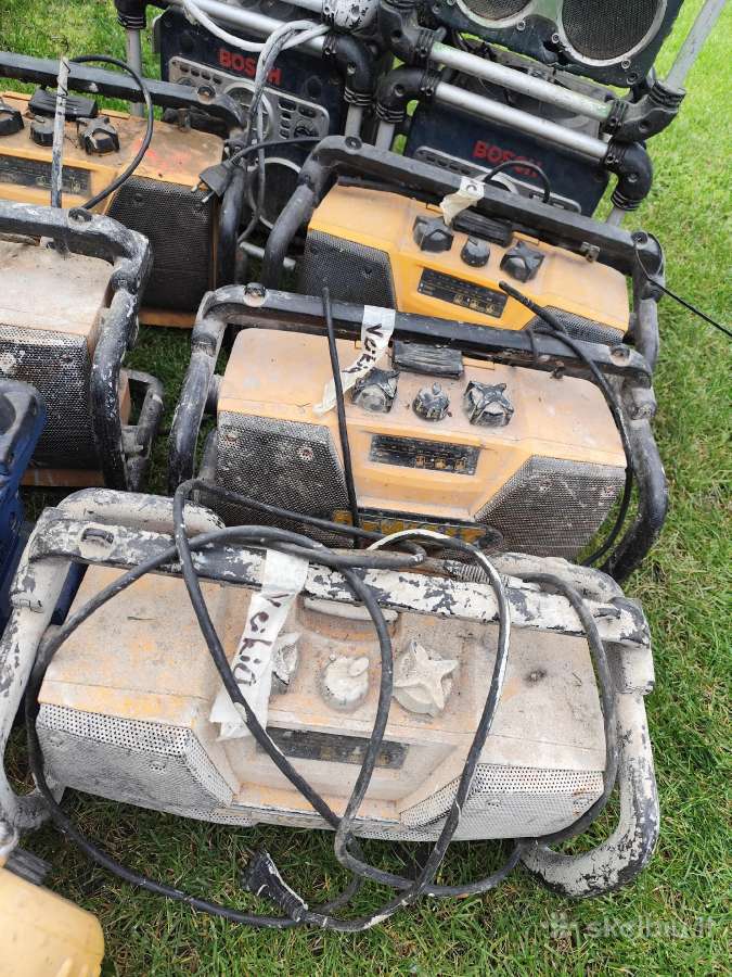 12 Radijų,už 80€. Dewalt, bosch - nuotraukos Nr. 3
