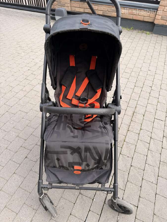 Cybex Melio Carbon vaikiškas sportinis vežimėlis - nuotraukos Nr. 2