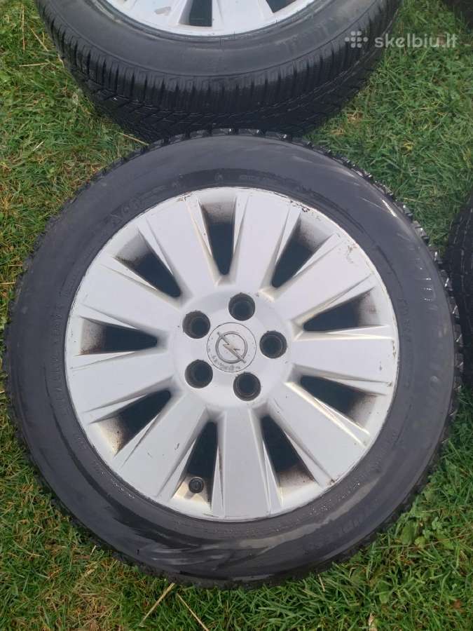 Opel Vectra R16 ratlankiai su žieminėm padangom - nuotraukos Nr. 2