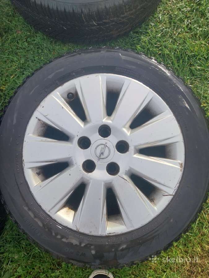 Opel Vectra R16 ratlankiai su žieminėm padangom - nuotraukos Nr. 3