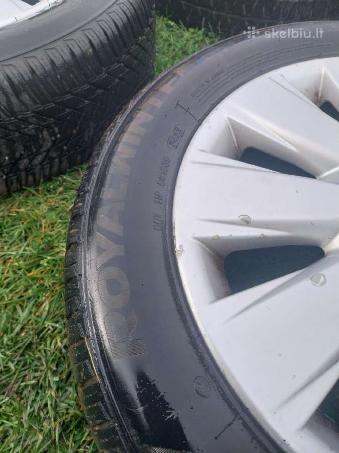 Opel Vectra R16 ratlankiai su žieminėm padangom - nuotraukos Nr. 6