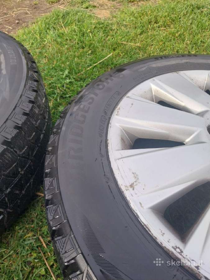 Opel Vectra R16 ratlankiai su žieminėm padangom - nuotraukos Nr. 7