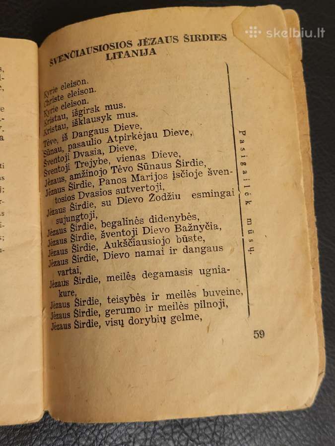 1940m.bažnytinė knygelė,jėzaus širdies šeimyna" - nuotraukos Nr. 8