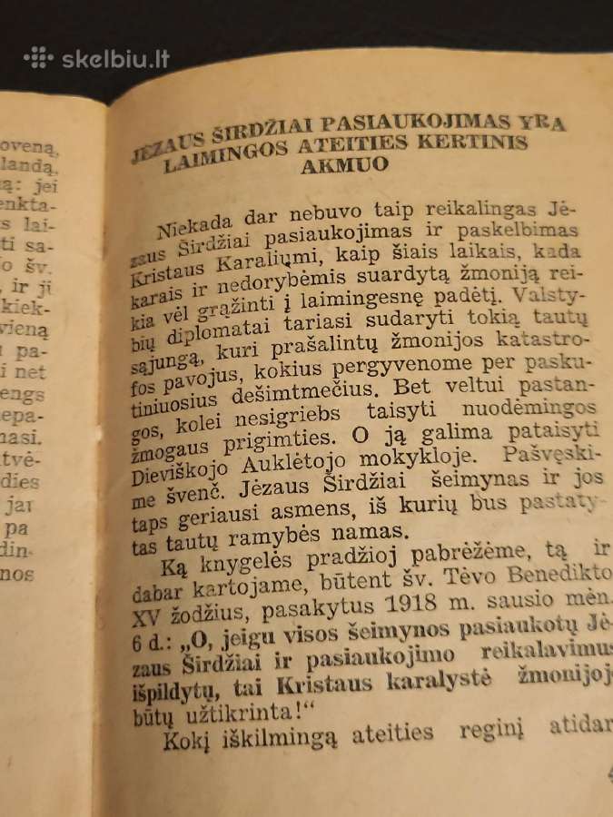 1940m.bažnytinė knygelė,jėzaus širdies šeimyna" - nuotraukos Nr. 9