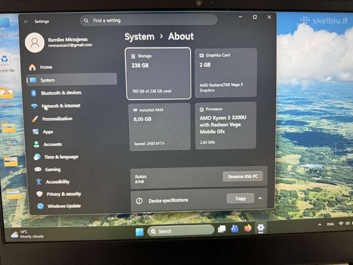 Lenovo Ideapad S340-14api - nuotraukos Nr. 4