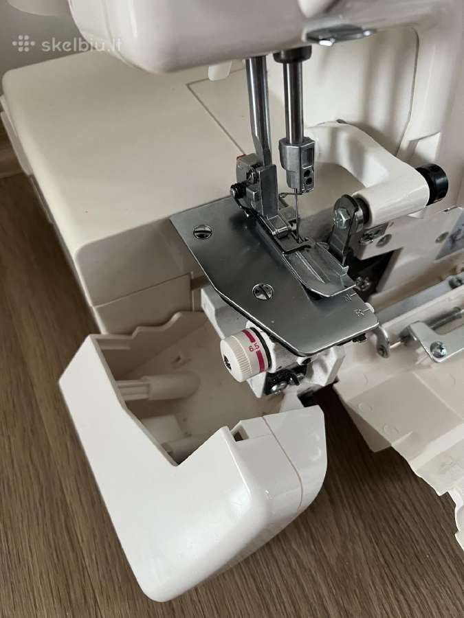 Rubina 740 Dsa 3/4 siūlų overlokas su pedalu - nuotraukos Nr. 7