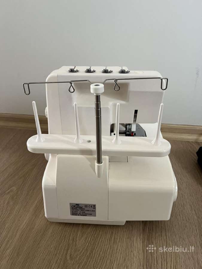 Rubina 740 Dsa 3/4 siūlų overlokas su pedalu - nuotraukos Nr. 10