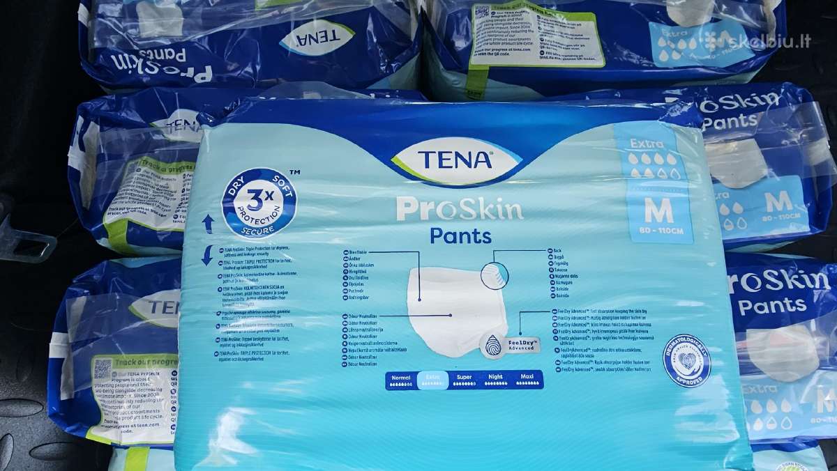 Sauskelnės-kelnaitės Tena Pants M dydis - nuotraukos Nr. 2