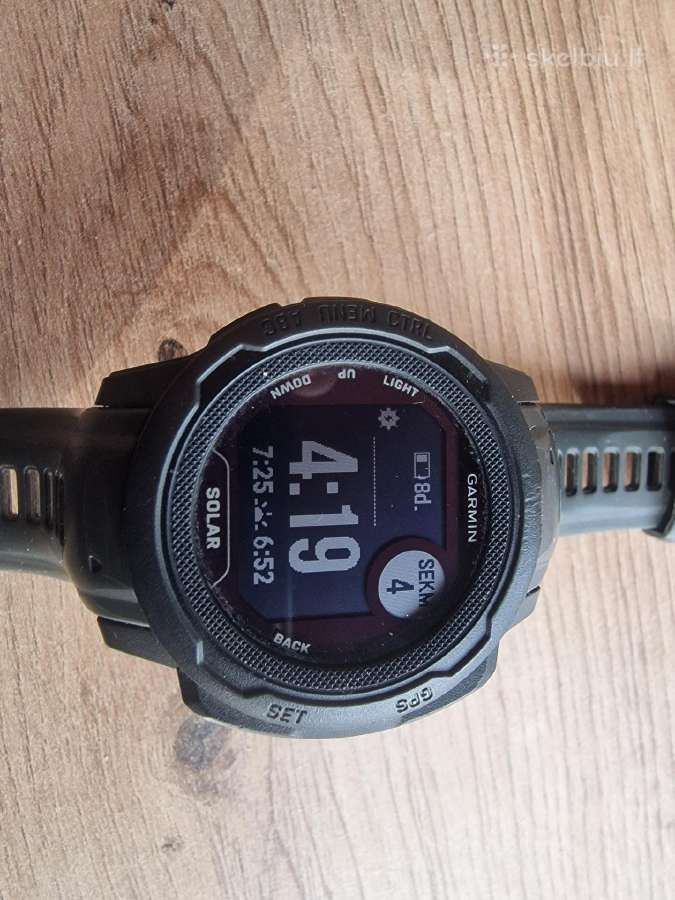 Garmin Instinct 2 Solar išmanusis laikrodis - nuotraukos Nr. 4