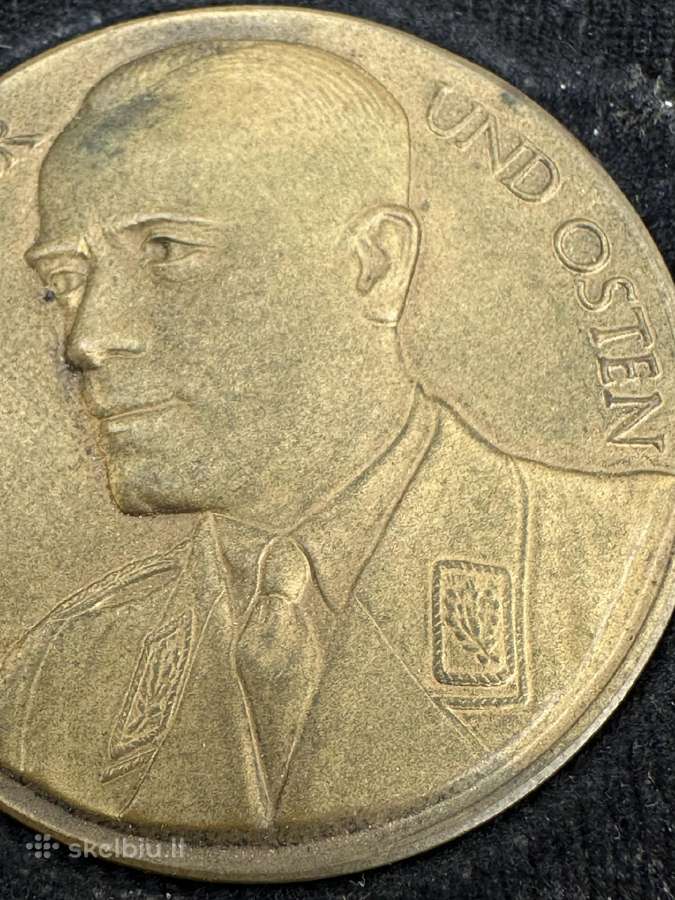 Reicho ministro stalo medalis originali dezute - nuotraukos Nr. 5
