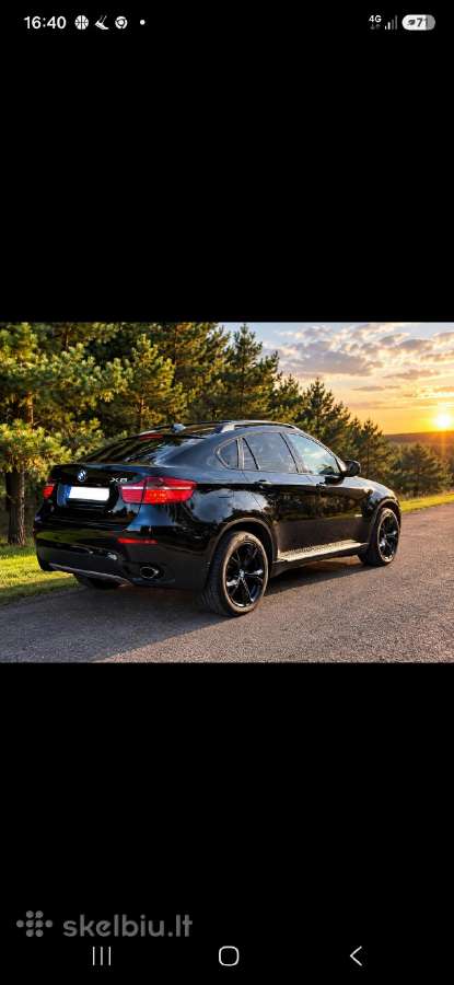 Parduodamas bmw x6 - nuotraukos Nr. 3