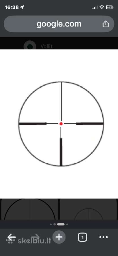 Optika su pašvietimu 4 x 32 pilad - nuotraukos Nr. 3