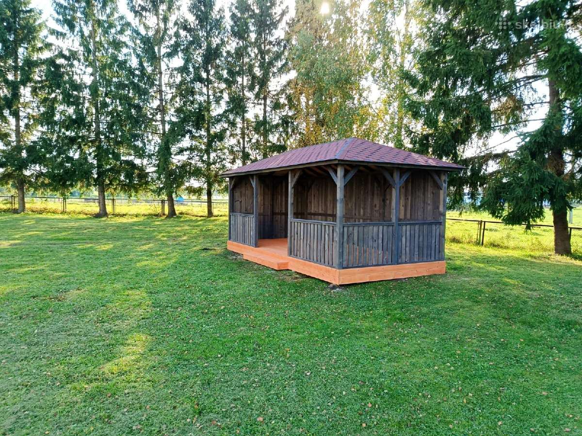 Medinės pavėsinės - gamyba pagal užsakymą - nuotraukos Nr. 2