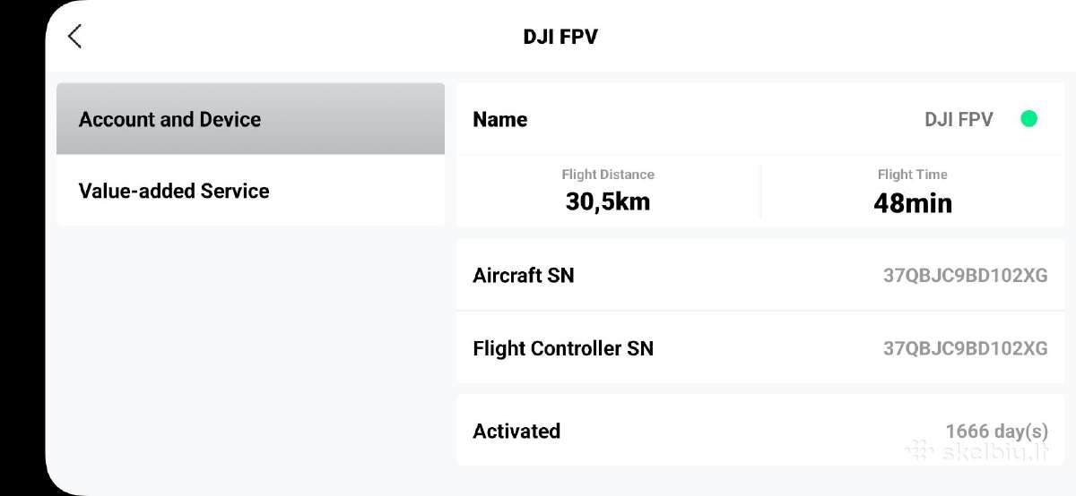 Dji Fpv dronas su Fly More Kit - nuotraukos Nr. 7