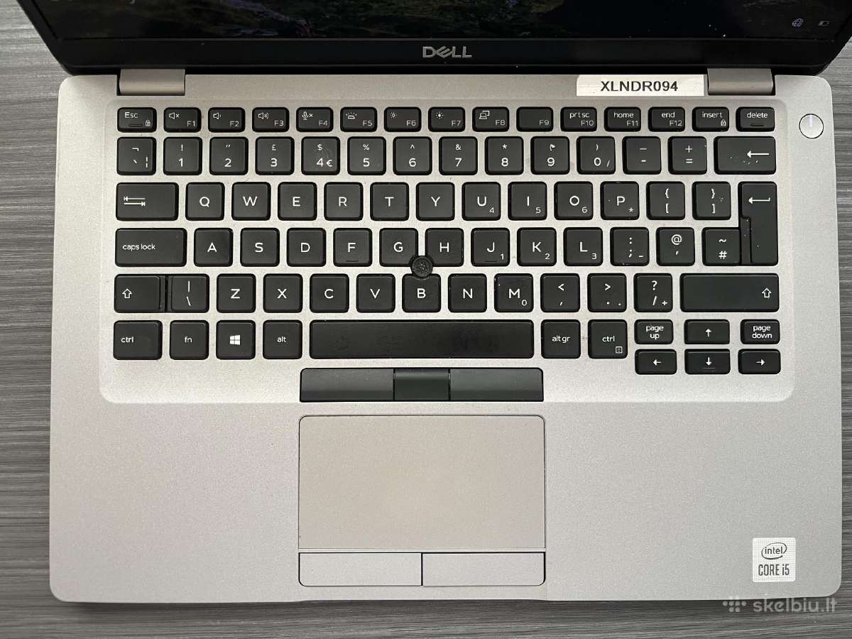 Nešiojamas kompiuteris Dell latitude 5510 - nuotraukos Nr. 3