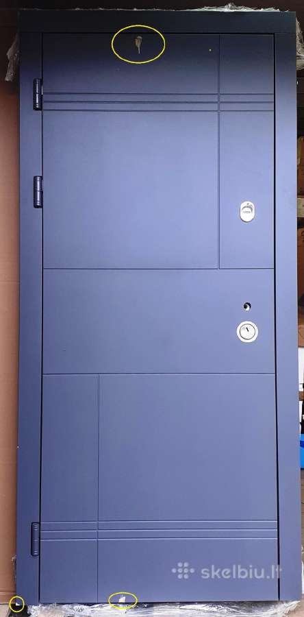 Lauko durys Domoletti Grande,kairė,205x86x13,1 - nuotraukos Nr. 2