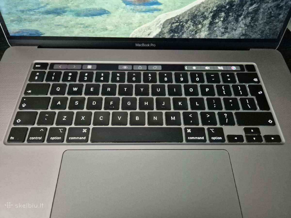 MacBook Pro 16 2019 - nuotraukos Nr. 7