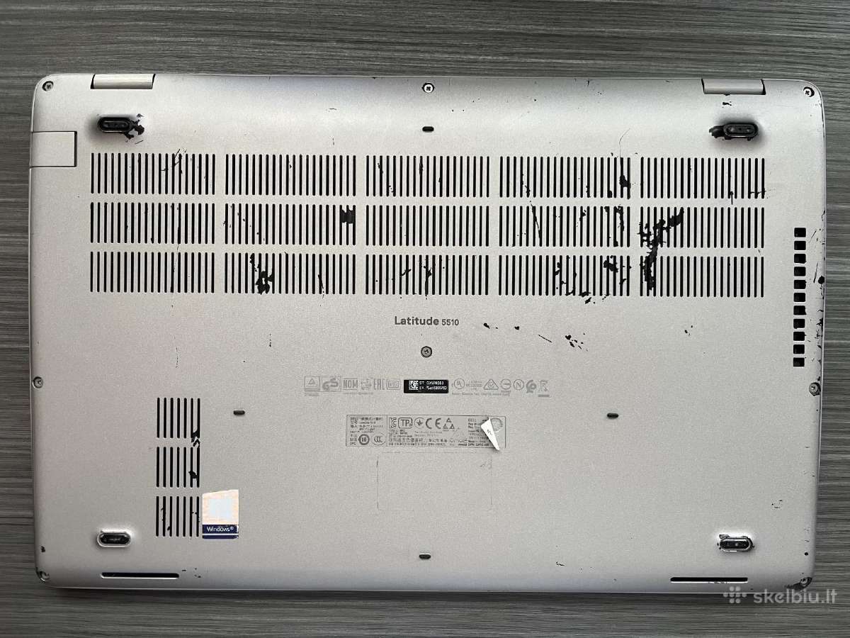 Nešiojamas kompiuteris Dell latitude 5510 - nuotraukos Nr. 2