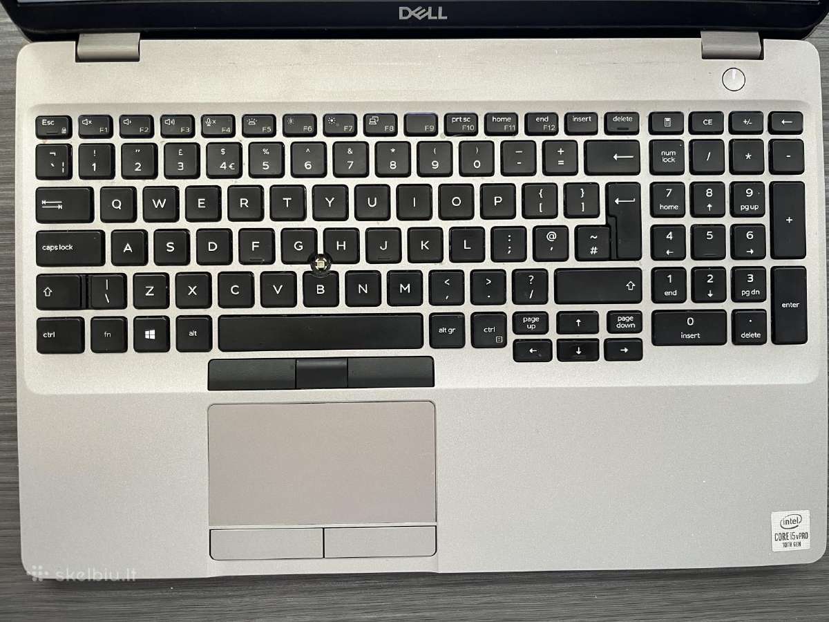 Nešiojamas kompiuteris Dell latitude 5510 - nuotraukos Nr. 3