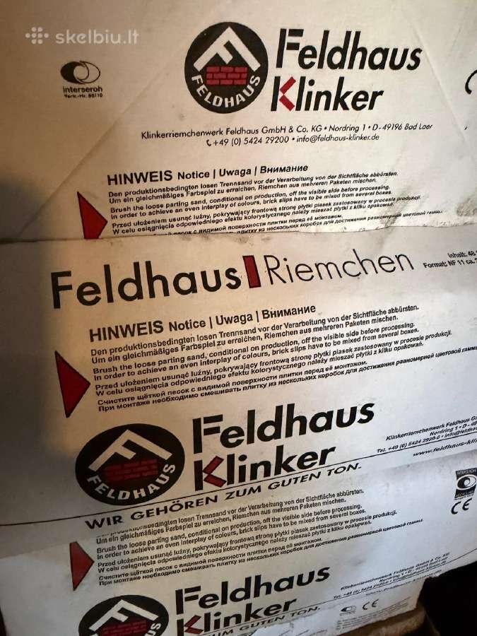 Klinkerio plytelės - nuotraukos Nr. 5