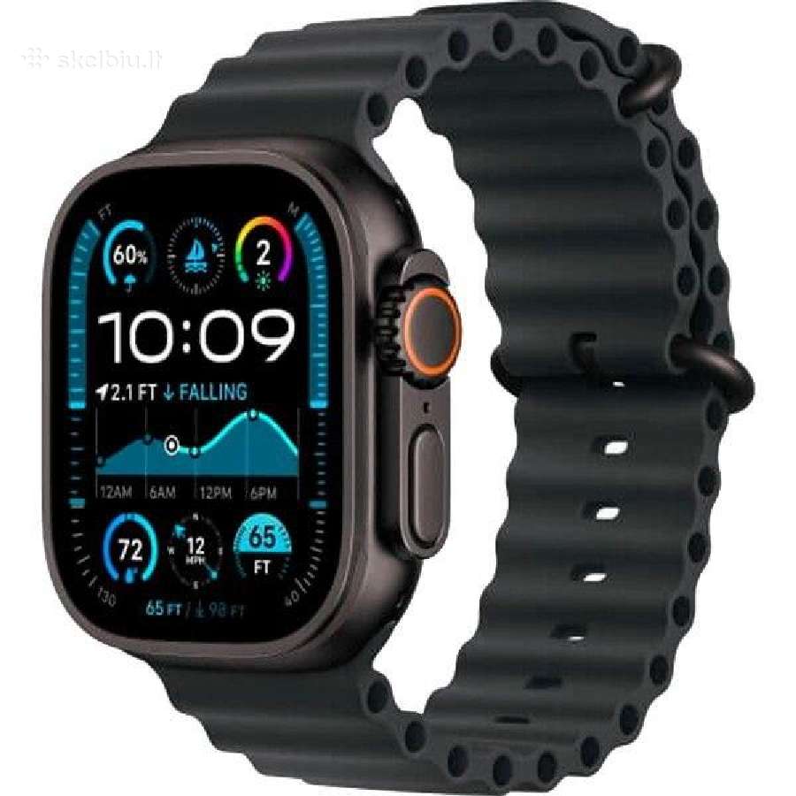 Naujas Apple Watch Ultra 3 49 mm Black Titanium - nuotraukos Nr. 3