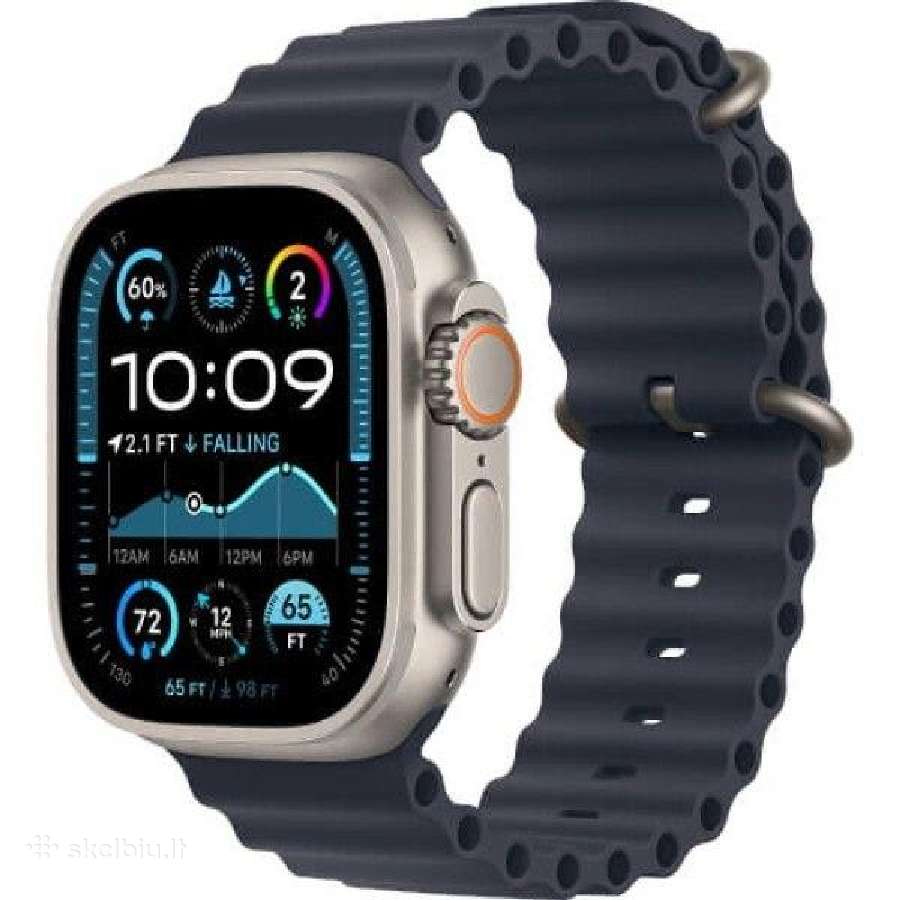 Naujas Apple Watch Ultra 3 49 mm Black Titanium - nuotraukos Nr. 6