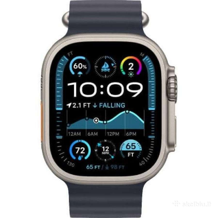 Naujas Apple Watch Ultra 3 49 mm Black Titanium - nuotraukos Nr. 7