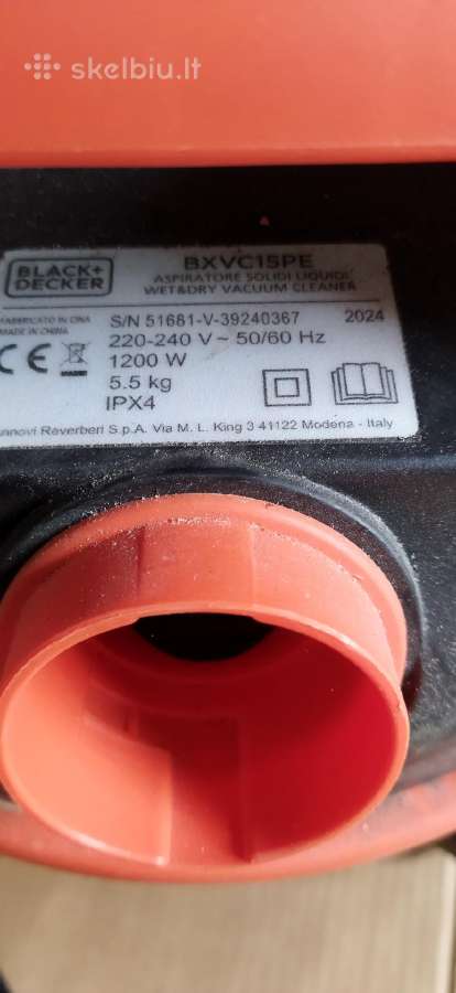 Dulkiu siurblys Black Decker - nuotraukos Nr. 3