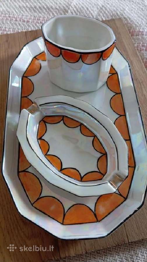 Vintažinis Art Deco porceliano rinkinys - nuotraukos Nr. 4