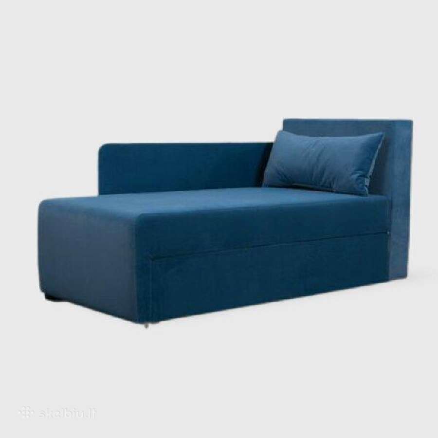 Nauja Sofa lova Villi, mėlyna, supakuota - nuotraukos Nr. 5