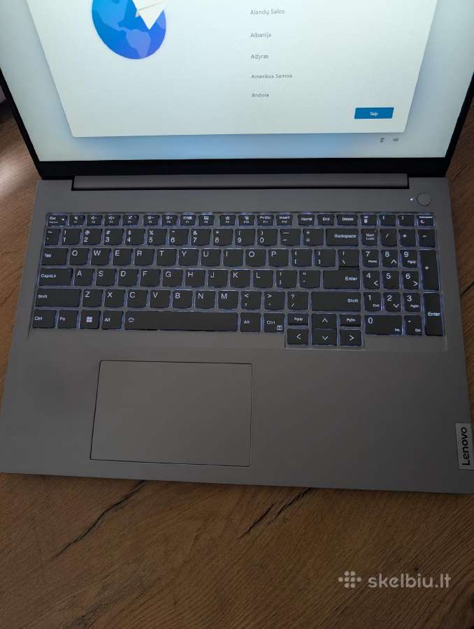 Lenovo Thinkbook 16" G6, Ryzen 5 7530u,16gb, 512gb - nuotraukos Nr. 11