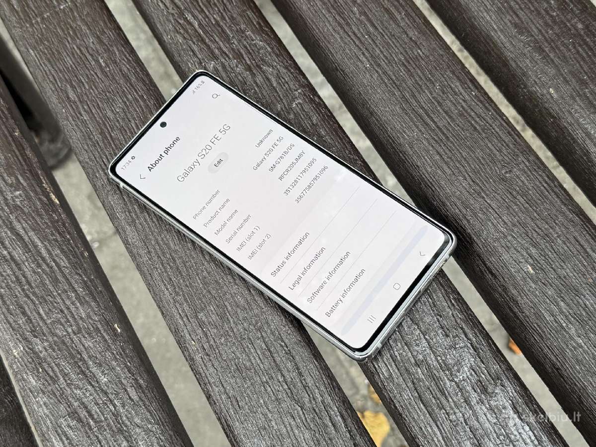 Samsung Galaxy S20 Fe 5G Sm-g781b/DS 6gb 128gb - nuotraukos Nr. 4