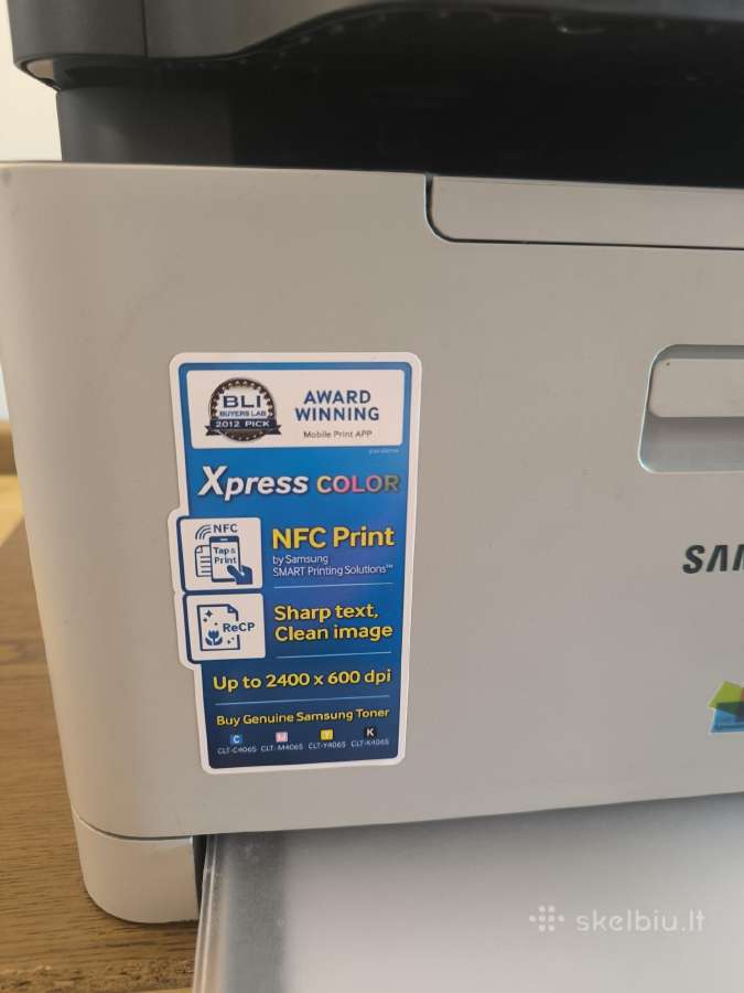 Parduodamas spausdintuvas Samsung Xpress C460w - nuotraukos Nr. 2