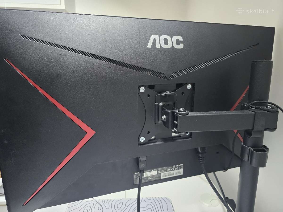 Monitorius Aoc 27g2 165hz 1ms - nuotraukos Nr. 2