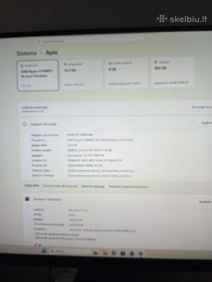 Tvarkinga Ryzen 9 5900xt dėžė - nuotraukos Nr. 31