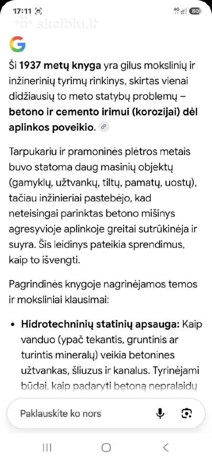 Konferencijos darbai dėl betono korozijos - nuotraukos Nr. 6